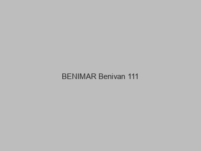 Enganches económicos para BENIMAR Benivan 111